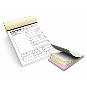 invoice book printing