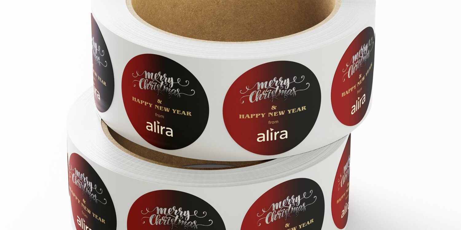 Roll_labels-with-silver-foil custom label printing